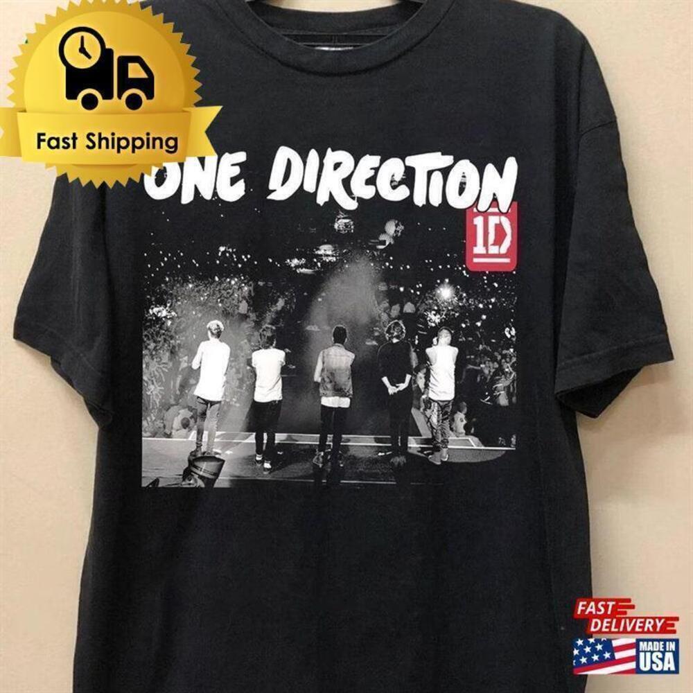 One Direction Tour Shirt Music Albums Graphic Classic T-Shirt
